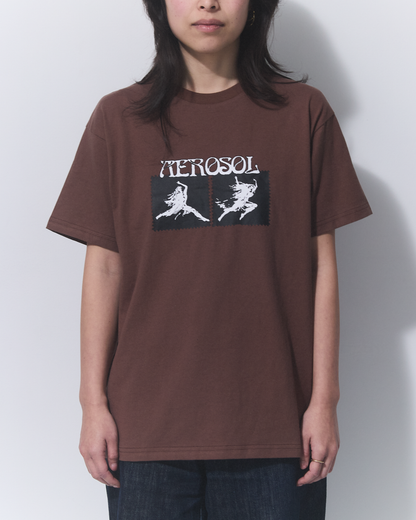 Aerosol Skateboards Affinity Tee Brown