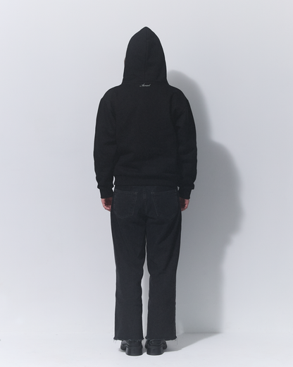 Aerosol Skateboards Angel Zip Hoodie Black