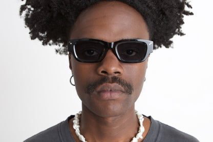 Radio Eyewear The Blues Sunglasses - Polished Black / Black