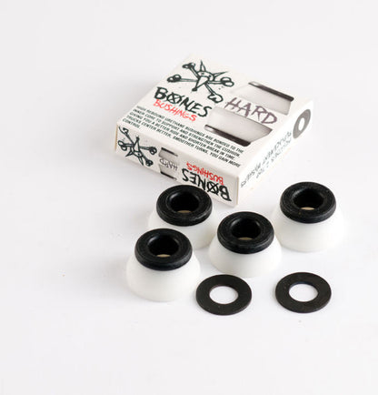 Bones Bushings Hard White 96a Hardcore Cushions Skateboard Truck Rubbers