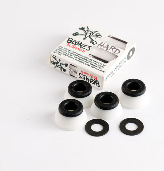 Bones Bushings Hard White 96a Hardcore Cushions Skateboard Truck Rubbers