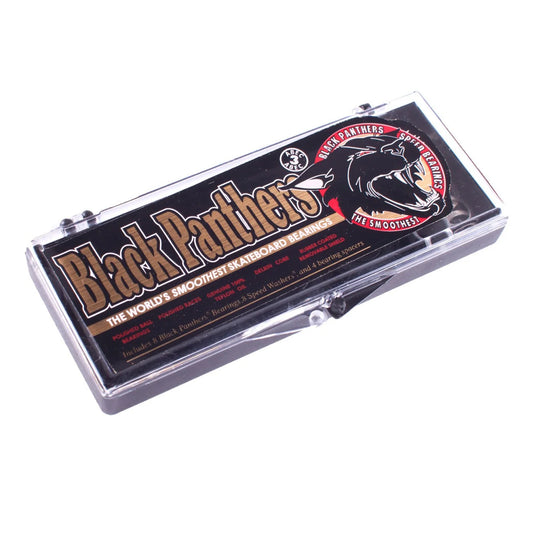 Shortys Bearings Abec 3 Black Panthers Black