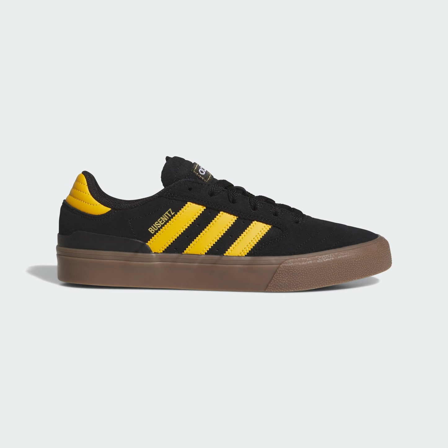 Adidas Busenitz Vulc II Skate Shoes Core Black / Preloved Yellow / Gum