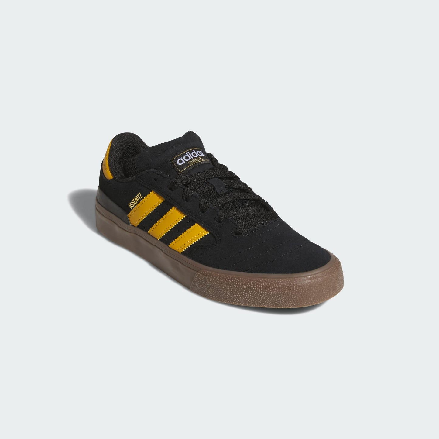 Adidas Busenitz Vulc II Skate Shoes Core Black / Preloved Yellow / Gum