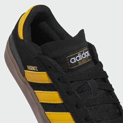 Adidas Busenitz Vulc II Skate Shoes Core Black / Preloved Yellow / Gum