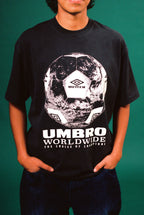 Butter Goods x Umbro World Game Tee Washed Black