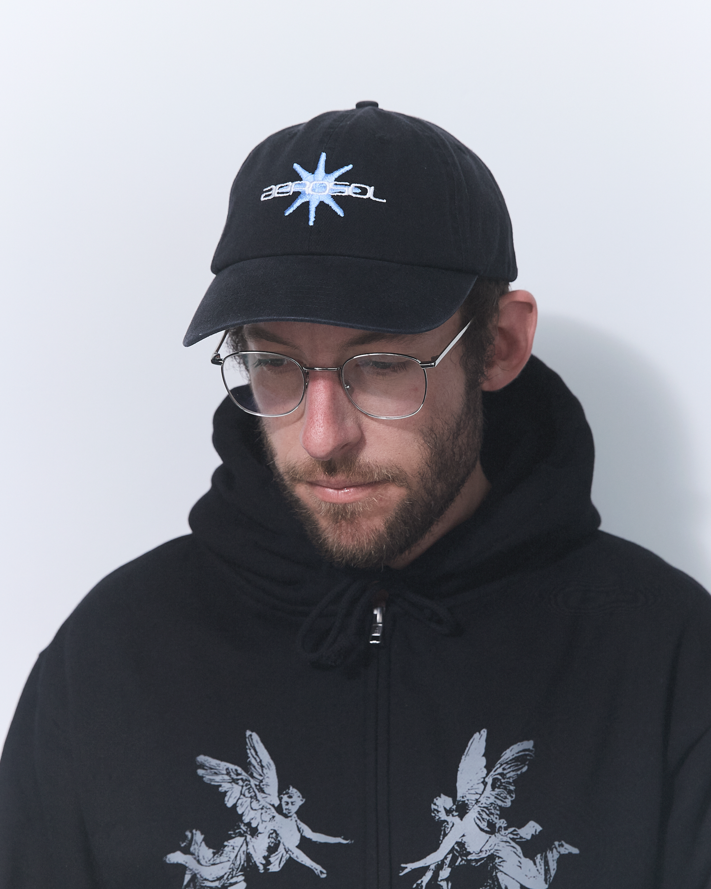 Aerosol Skateboards Burst Hat Black