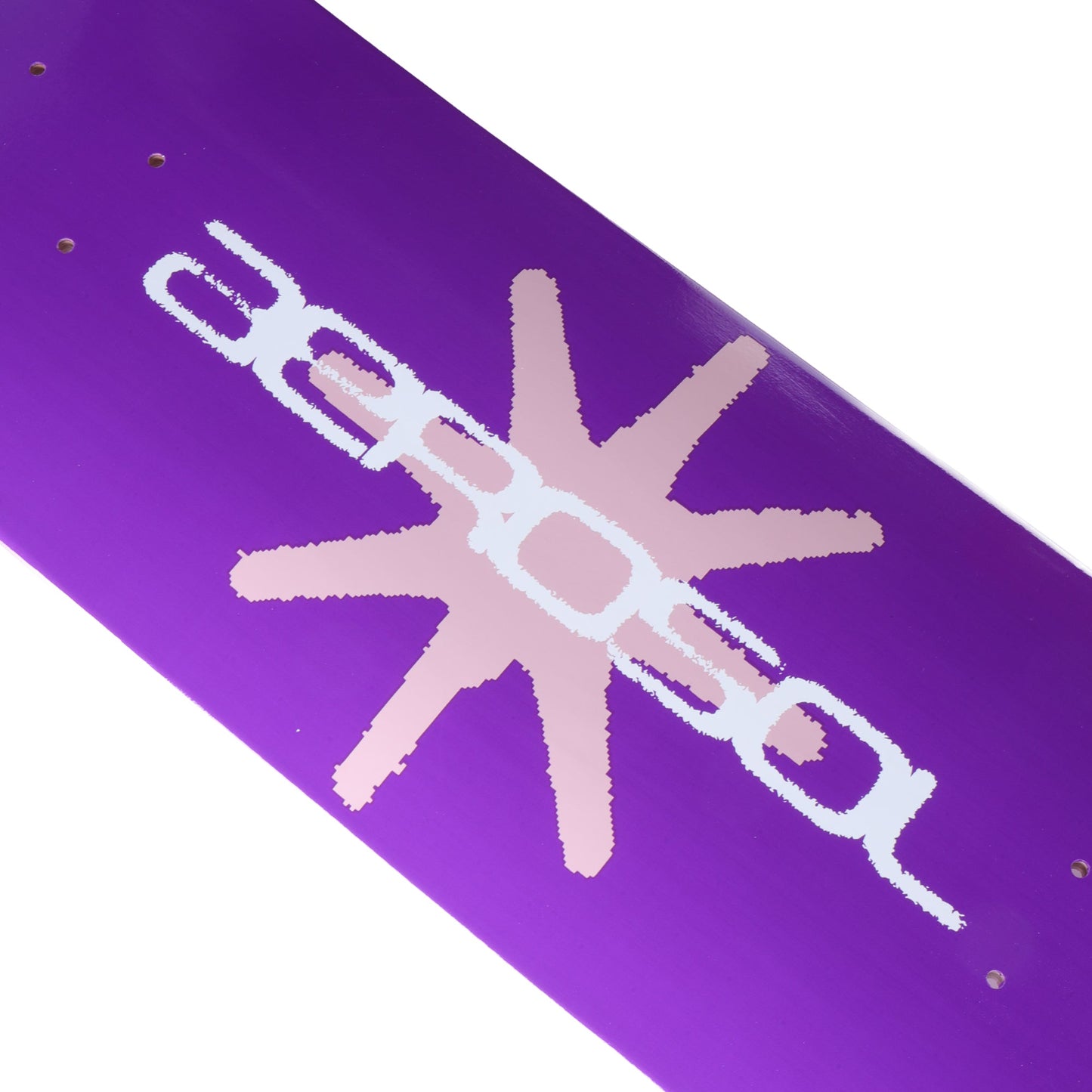 Aerosol Skateboards Burst Deck Purple