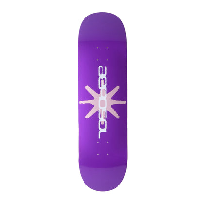 Aerosol Skateboards Burst Deck Purple