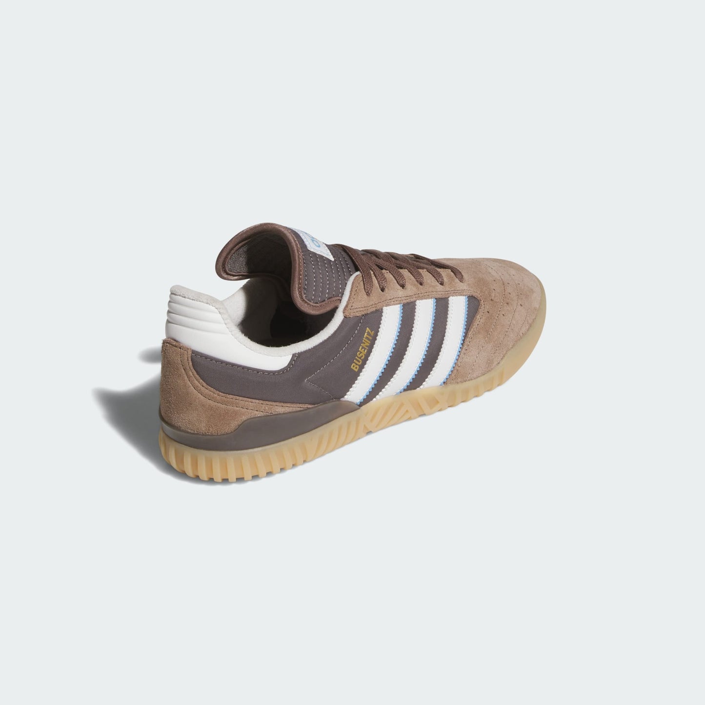Adidas Busenitz Indoor Super Skate Shoes Earth Strata / Crystal White / Charcoal / Gum