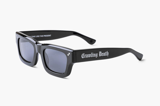 Radio Eyewear x Crawling Death Sunglasses Black Grey