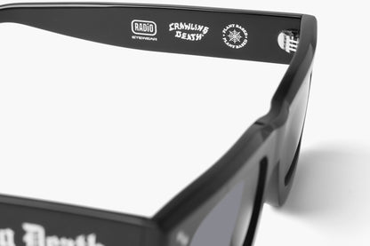 Radio Eyewear x Crawling Death Sunglasses - Black / Grey