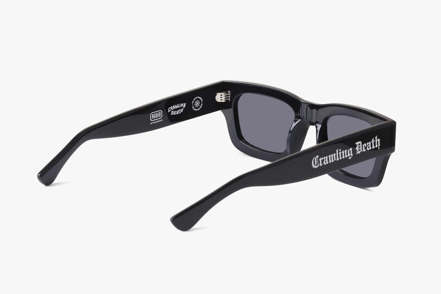 Radio Eyewear x Crawling Death Sunglasses - Black / Grey