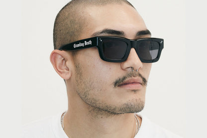 Radio Eyewear x Crawling Death Sunglasses - Black / Grey