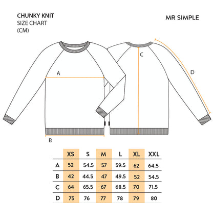 Mr Simple Fisher Knit Jumper - Black