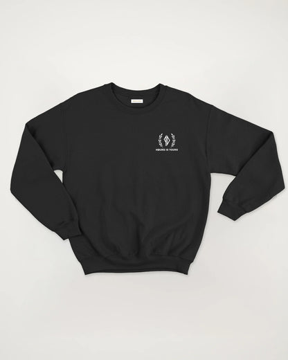 Hours Is Yours x Piss Drunx PD Crew Jumper - Black