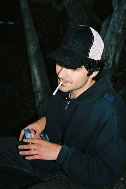 Suzyology Spike Hat — Black