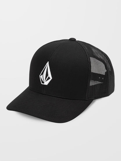 Volcom Full Stone Cheese Trucker Cap, Black