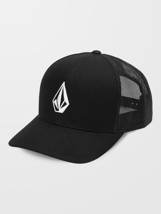 Volcom Full Stone Cheese Trucker Cap, Black
