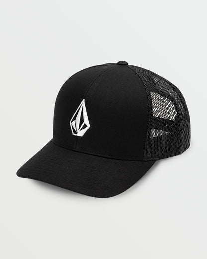 Volcom Full Stone Cheese Trucker Cap, Black