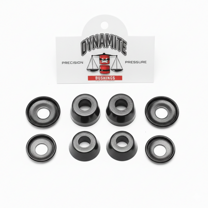 Dynamite Forever Premium Bushings Hard 95A Black - Skateboard Truck Cushions Kit
