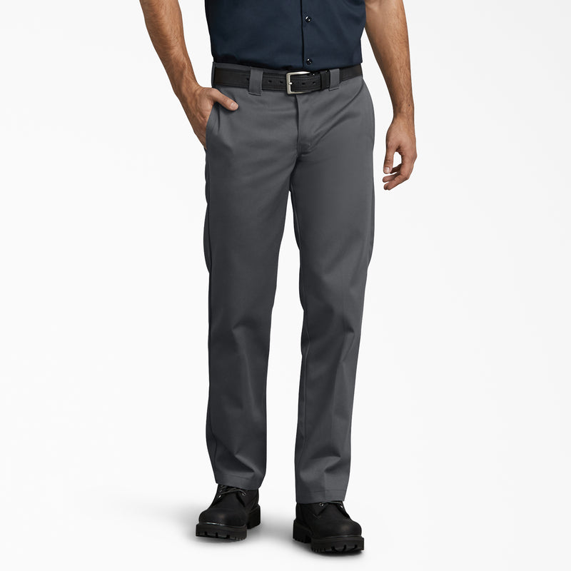 Dickies 873 Slim Fit Work Pants Charcoal