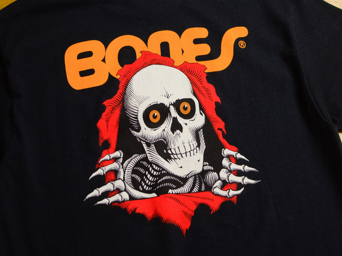 Powell Peralta Tee Ripper Black Reissue Skateboard T-Shirt