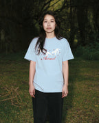 Aerosol Skateboards Frolic Tee Baby Blue