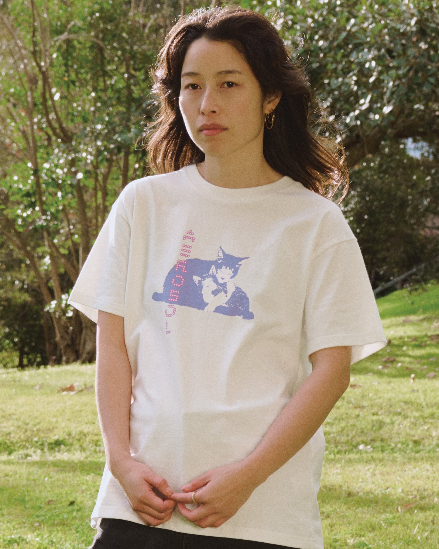 Aerosol Skateboards Tibbles Tee White