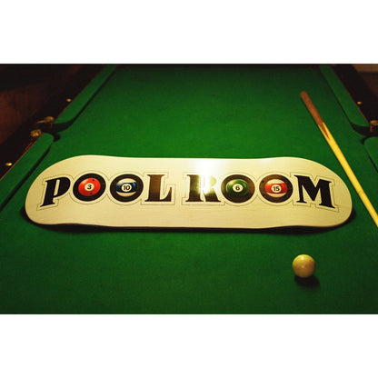 Poolroom Ballroom Skateboard Deck 8.25"