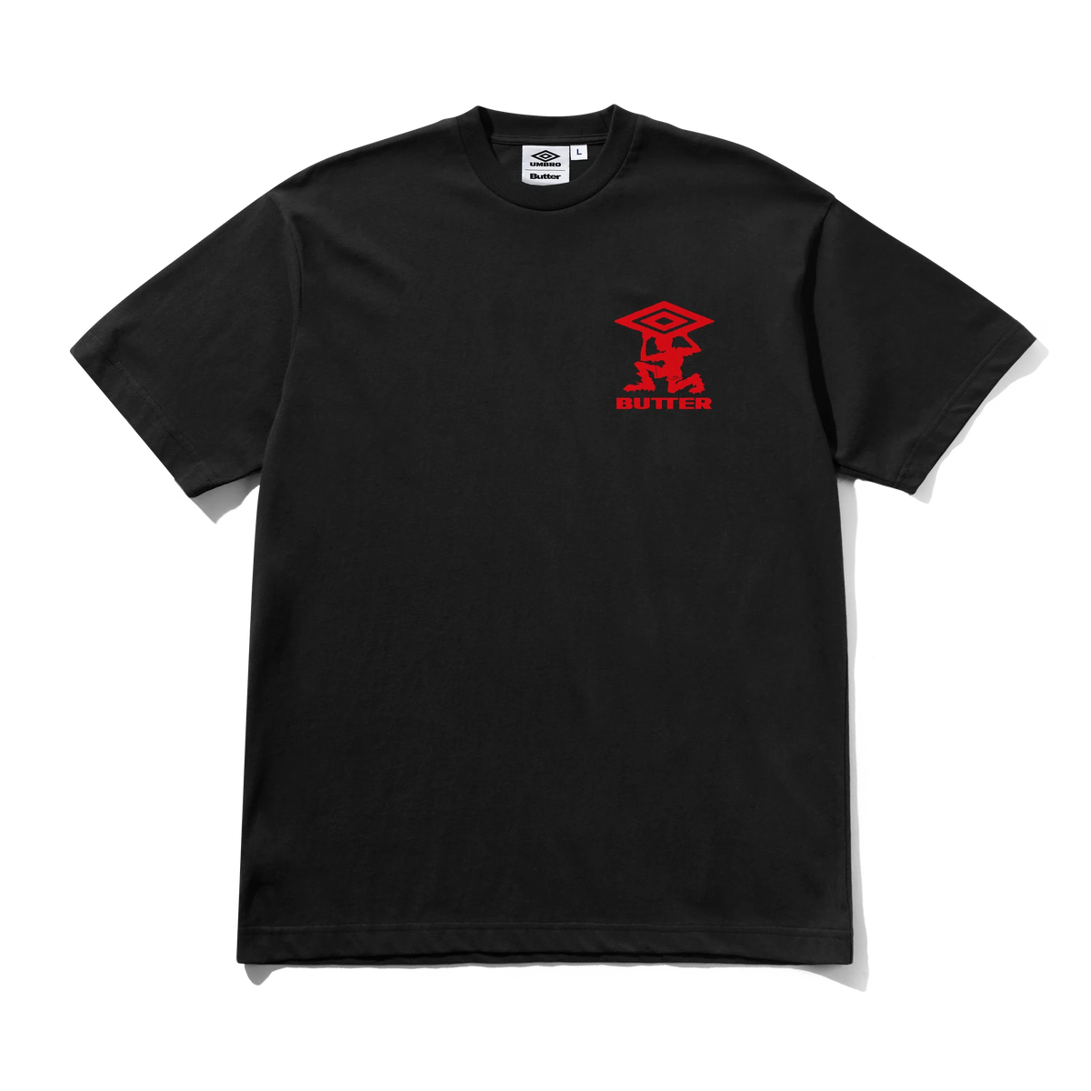 Butter Goods x Umbro Diamond Terrain Tee Black