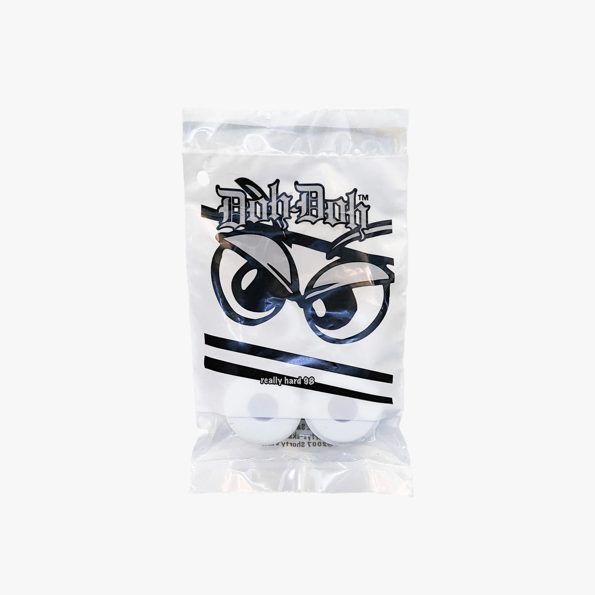 Doh Doh Bushings Really Hard 98A White Skateboard Rubbers