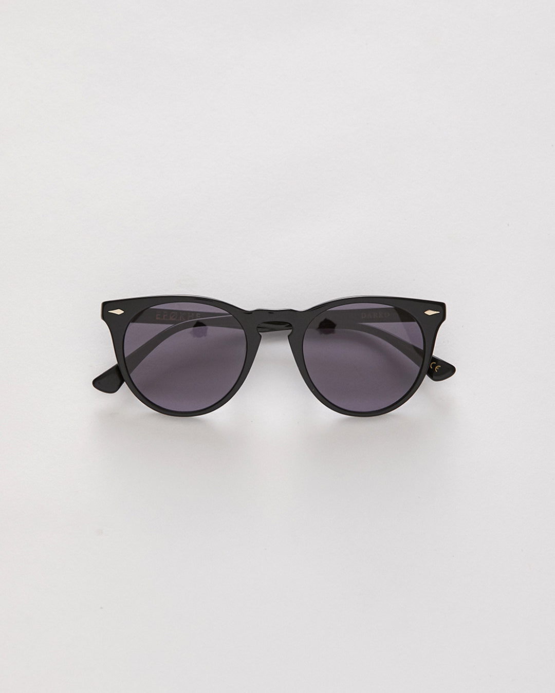 Epokhe Darko Sunglasses - Black Polished / Black