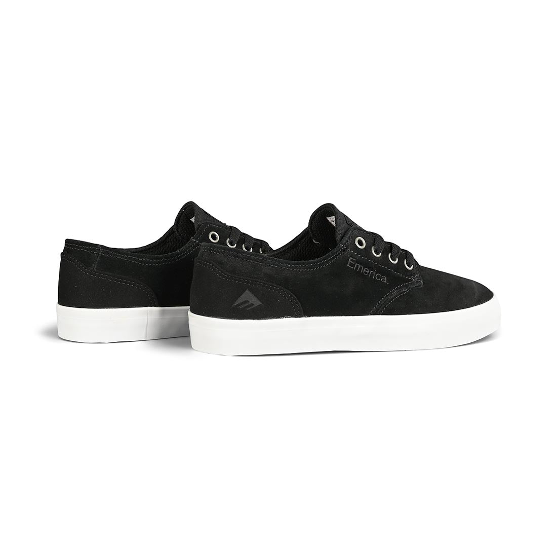 Emerica Romero Laced Youth Skate Shoes - Black/White/Gum