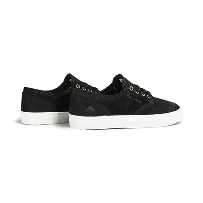 Emerica Romero Laced Youth Skate Shoes - Black/White/Gum