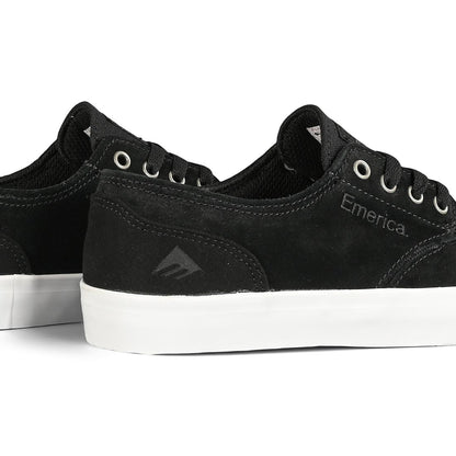 Emerica Romero Laced Youth Skate Shoes - Black/White/Gum