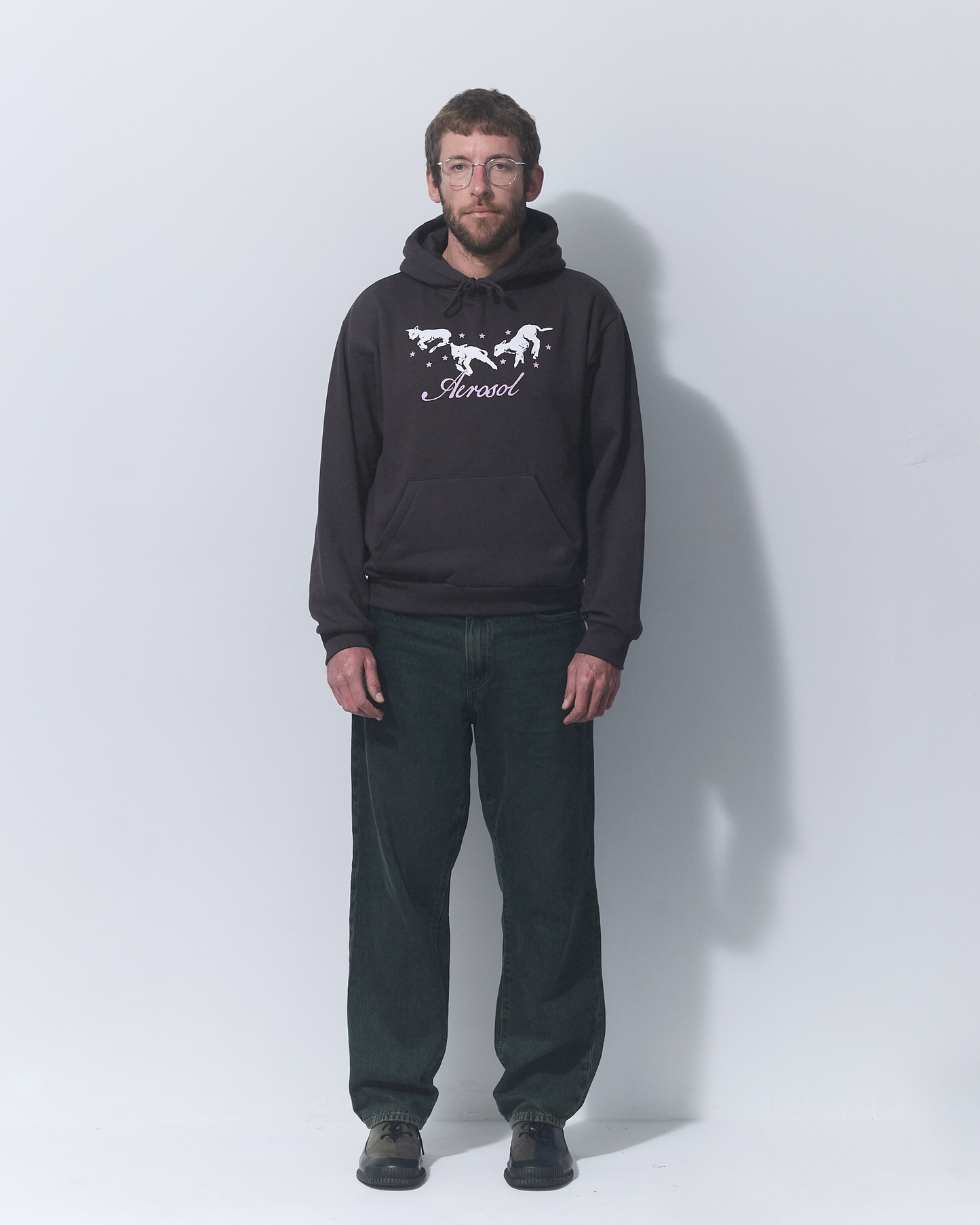 Aerosol Skateboards Frolic Hoodie Grey