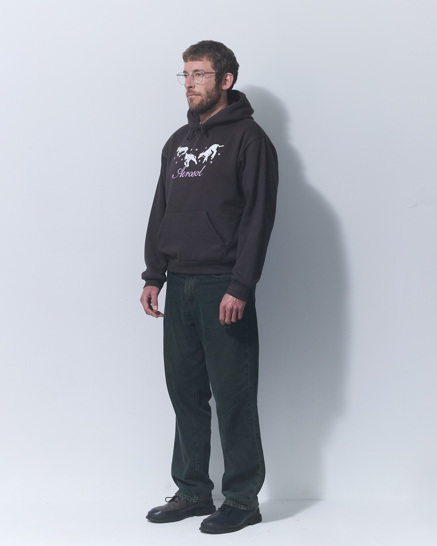 Aerosol Skateboards Frolic Hoodie Grey