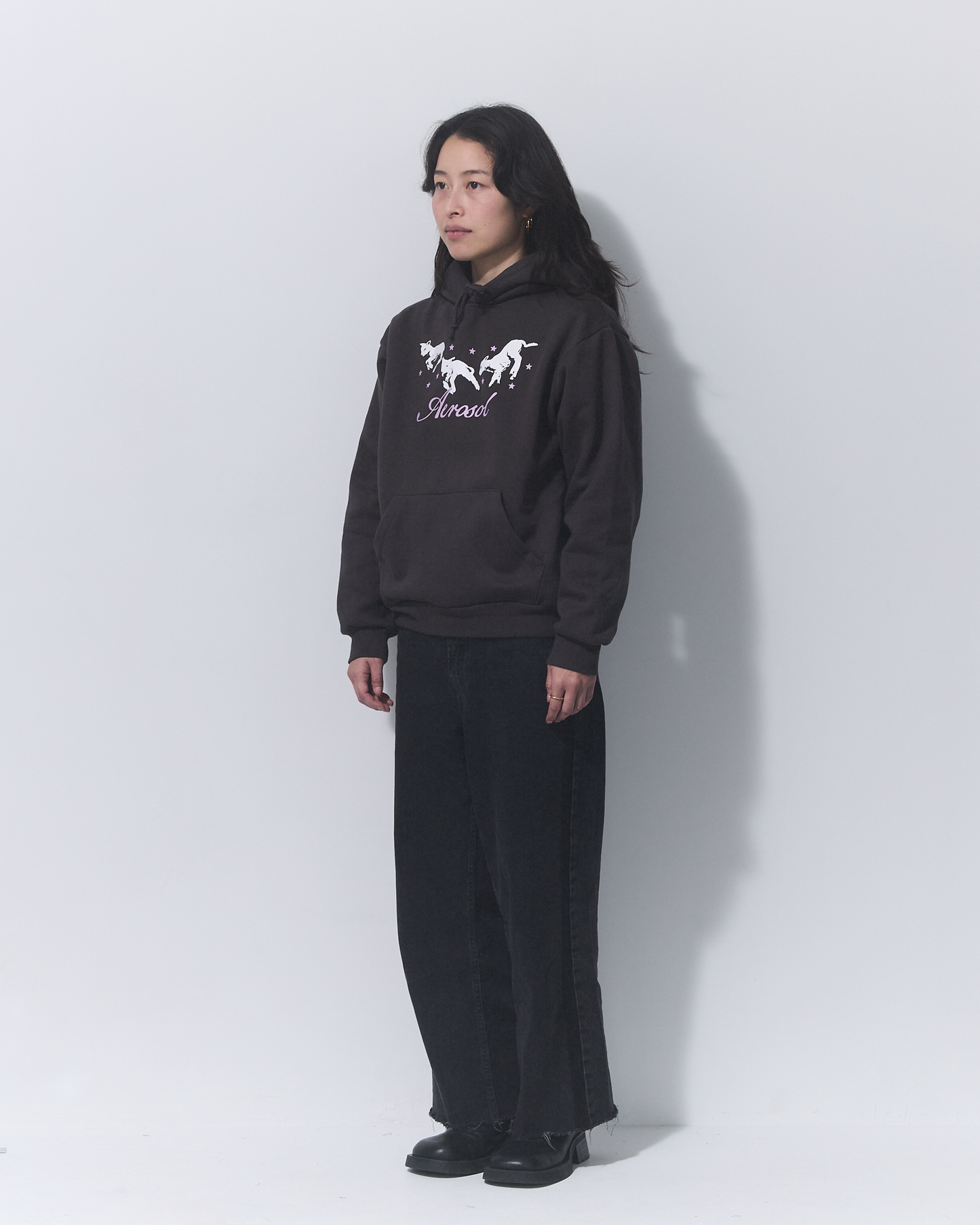 Aerosol Skateboards Frolic Hoodie Grey