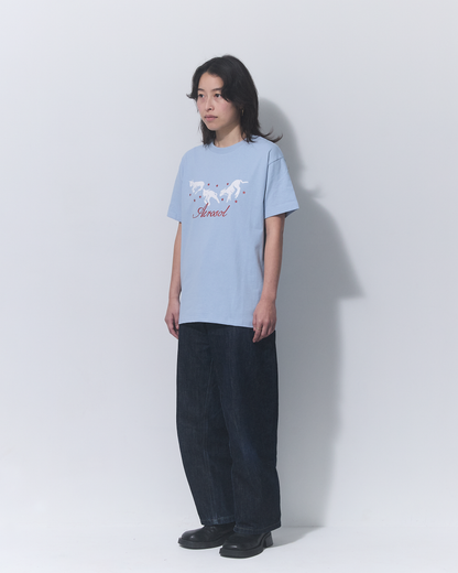 Aerosol Skateboards Frolic Tee Baby Blue