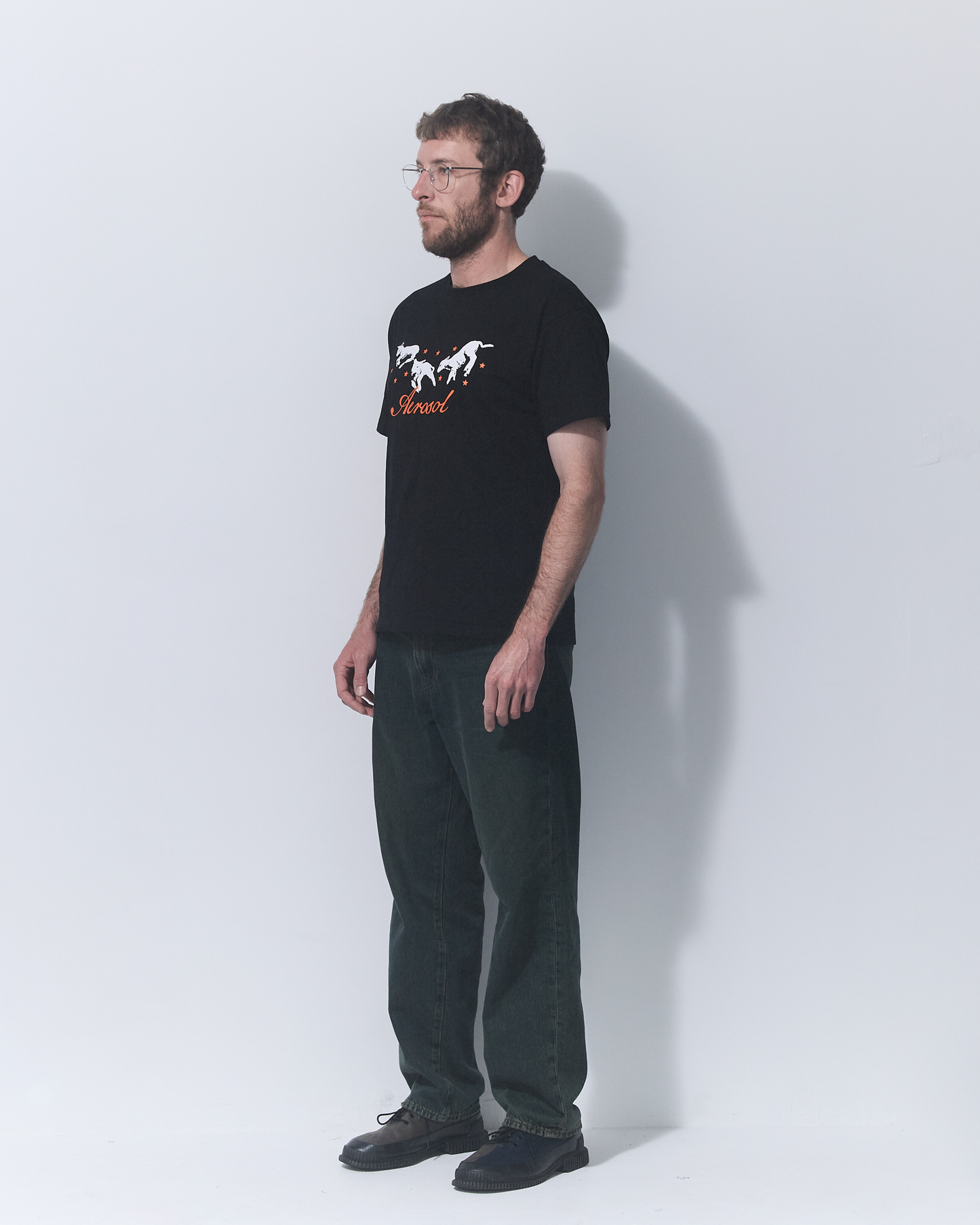 Aerosol Skateboards Frolic Tee Black