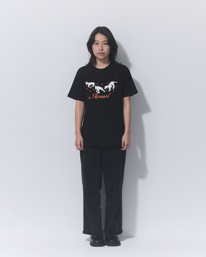 Aerosol Skateboards Frolic Tee Black