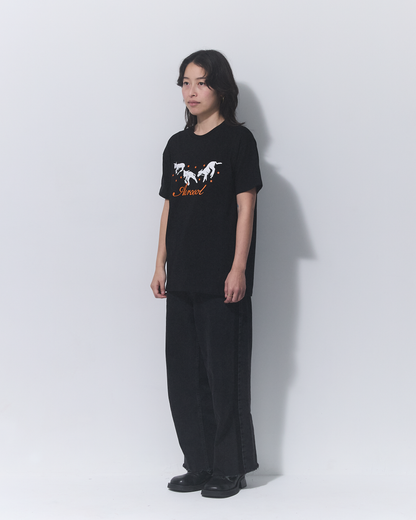 Aerosol Skateboards Frolic Tee Black