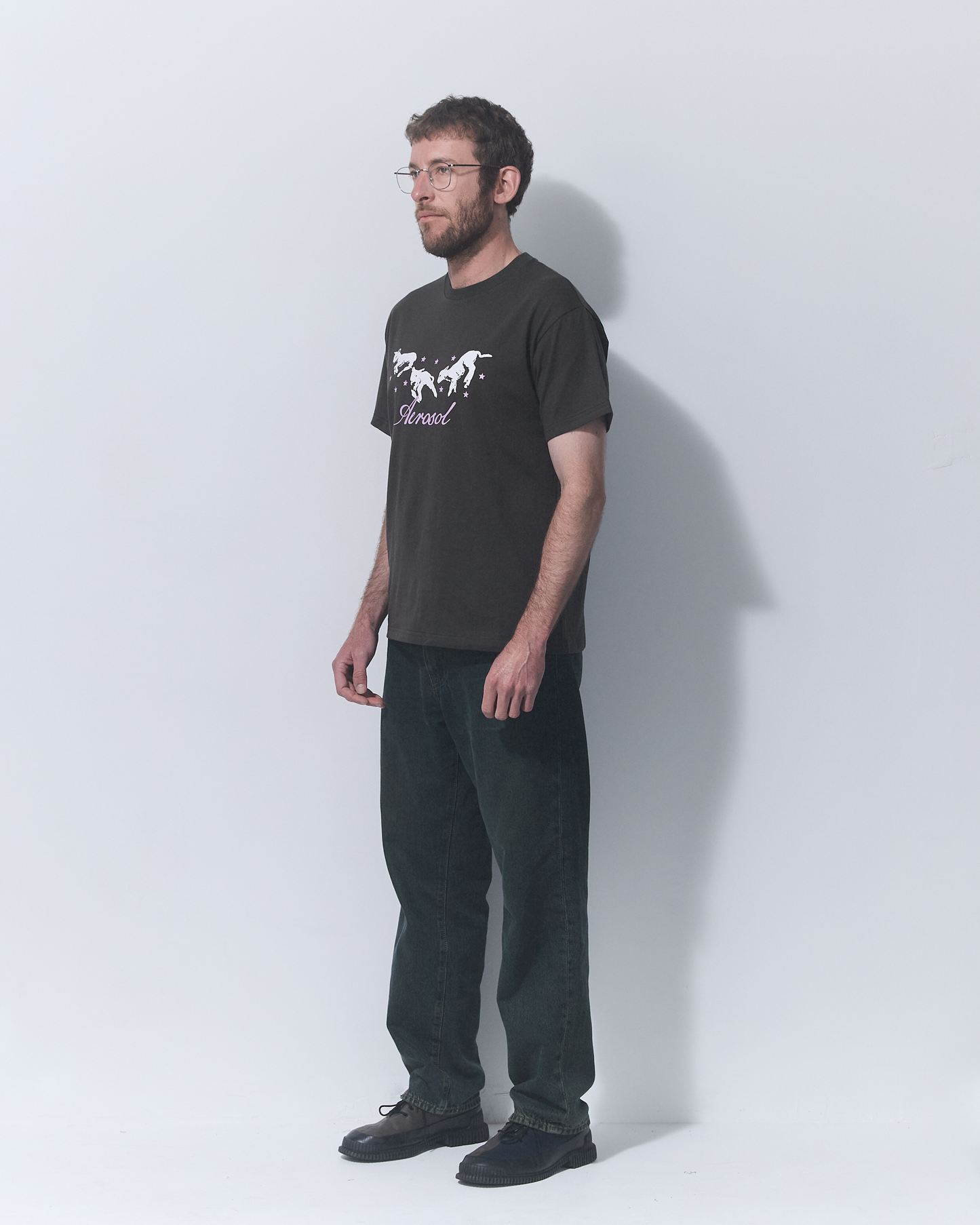 Aerosol Skateboards Frolic Tee Grey