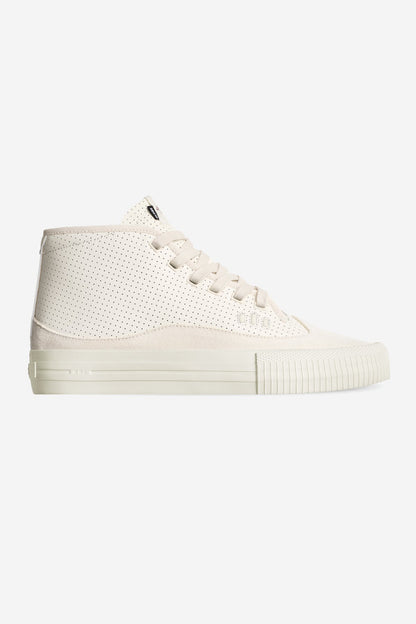 Globe Gillette Mid Skate Shoes - Cream Leather