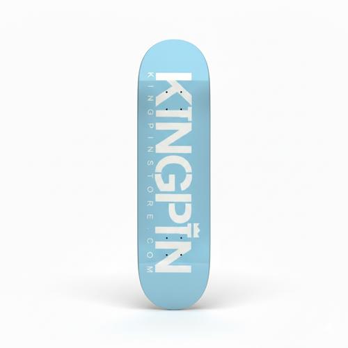 Kingpin Skate Supply Deck Og Logo Pastel Blue