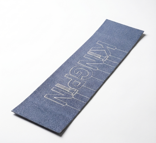 Kingpin Skate Supply Grip Tape Letters Black 9"x33" Skateboard Griptape