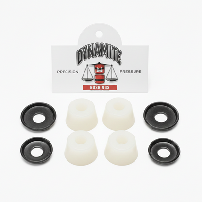 Dynamite Forever Premium Bushings Soft 85A White - Skateboard Truck Cushions Kit
