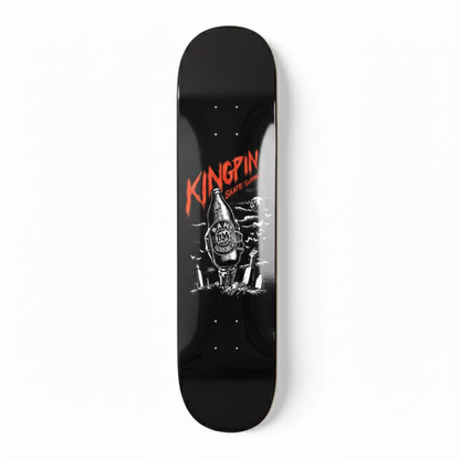 Kingpin Skate Supply Deck Bam Manorom Bro Model Black
