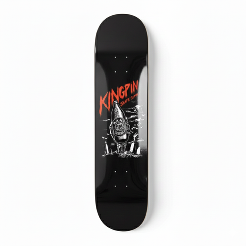 Kingpin Skate Supply Deck Bam Manorom Black Bro Model